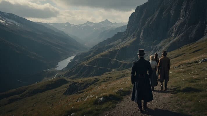 Nous ne sommes pas seuls dans les montagnes, nous ne sommes que des invités