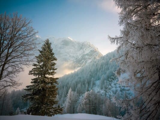 Pourquoi visiter le col de Vršič en Slovénie près de Kranjska Gora en hiver ?